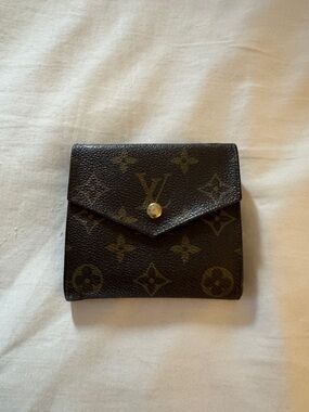Louis Vuitton Elise Monogram Double Sided Wallet in Brown